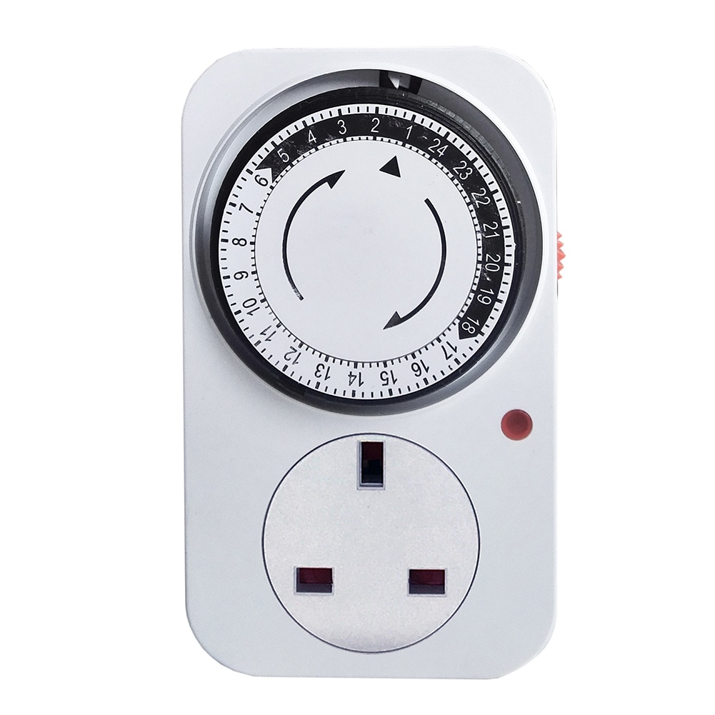 Timer Socket 24 Hour Electrical Multi Mechanical Time Wall Outlet Switch Digital Countdown Energy-saving Socket EU/US/UK Plug