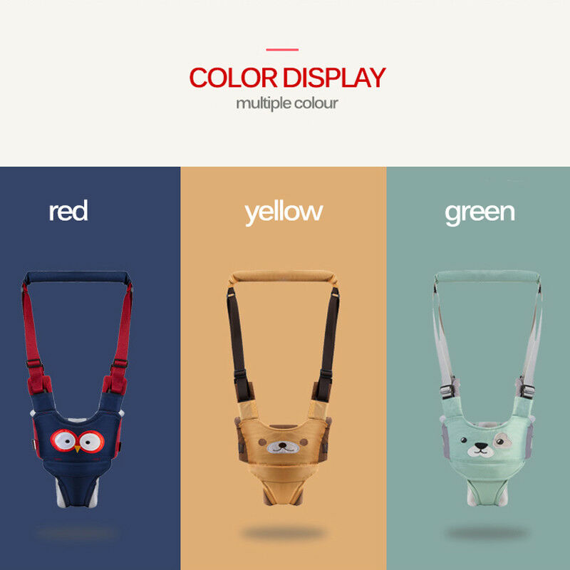 Pudcoco, arneses para caminar para niños pequeños, mochila con correas para Asistente de niños, arnés de seguridad para aprender a caminar