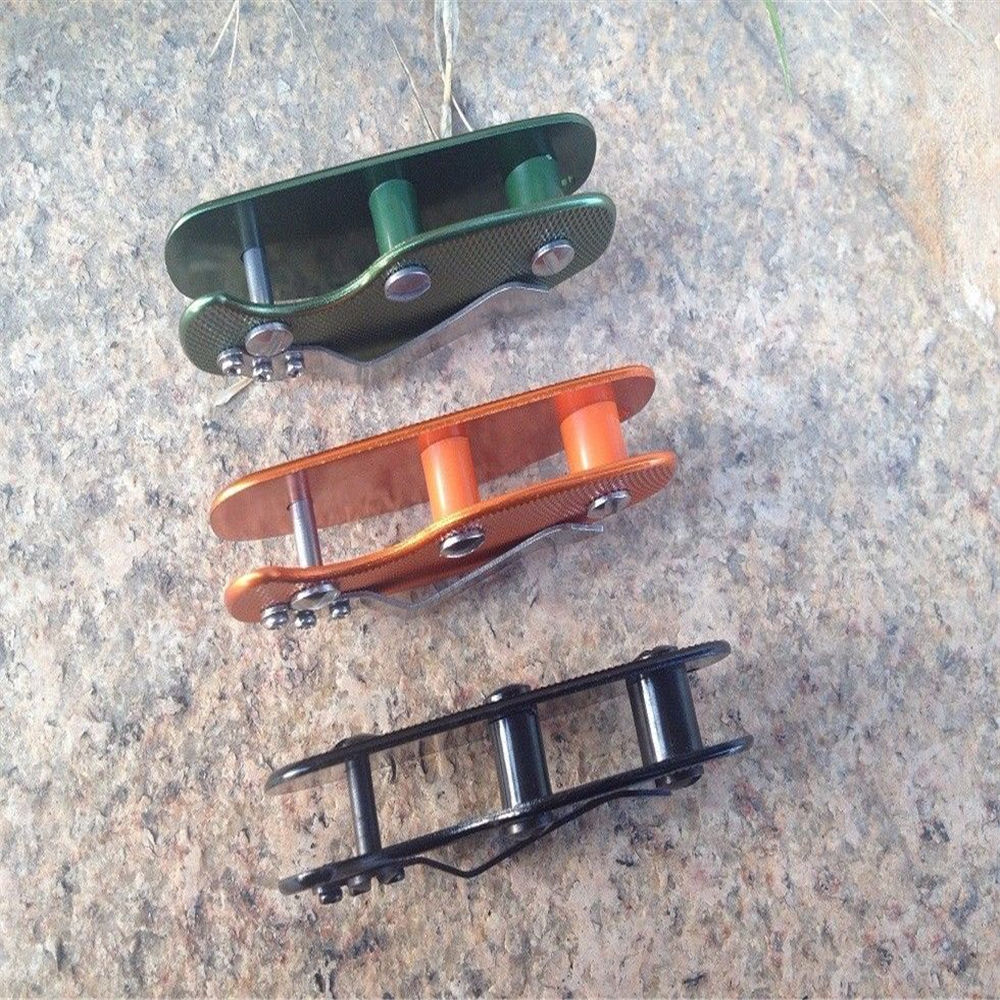 Kugghjul nyckelring hållare mapp multifunktions fickverktyg klämma arrangör samlare smart klipp kit bar bil prydnad tillbehör