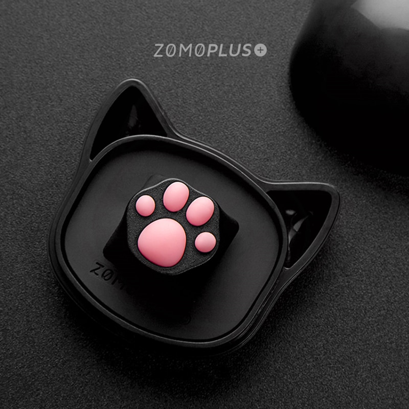Key cap mechanical keyboard keycap personality ,Cute cat paw Modeling keycap ABS silicone keycaps MX axis,Z18