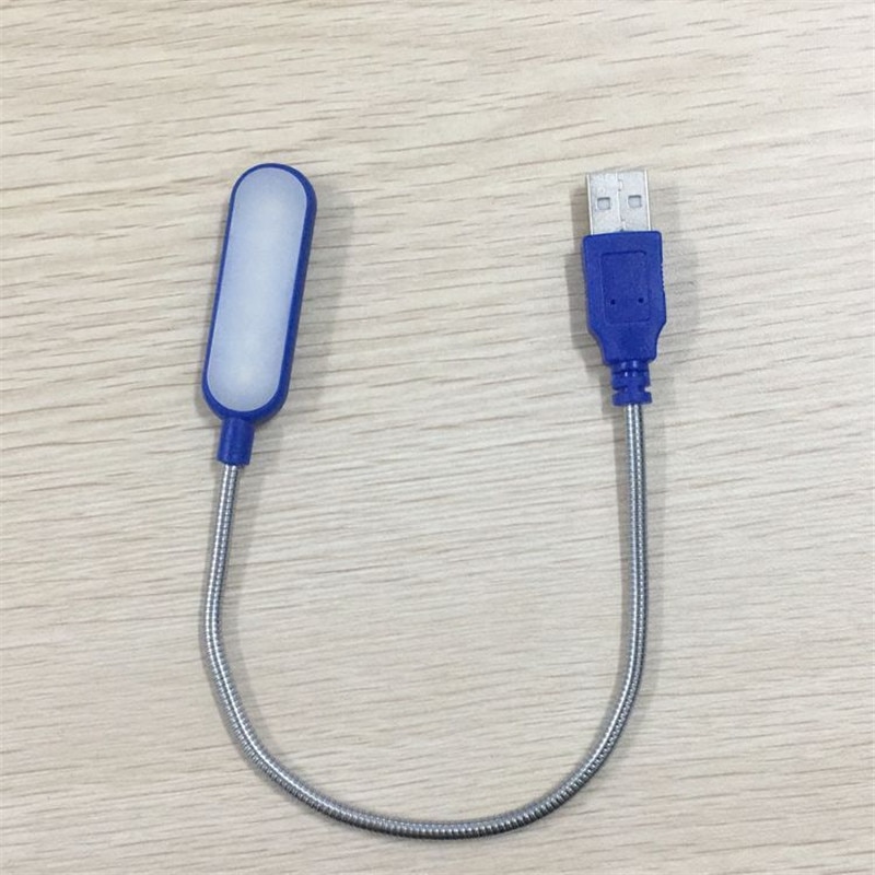 For Students Travel Bedroom Bright LED Notebook Computer Flexible Study Mini Book Light USB Port Home Use Reading Lamp