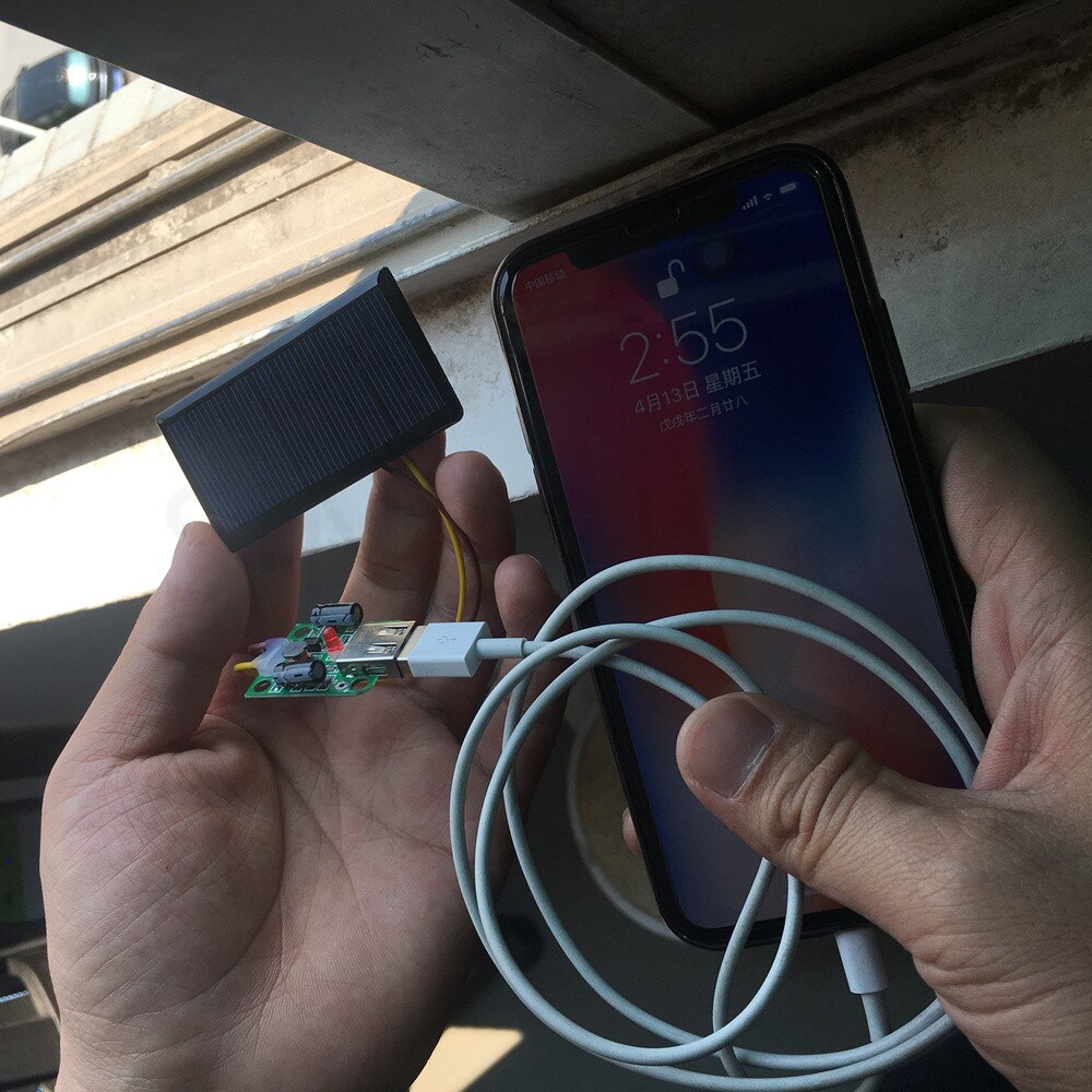 DIY USB Solar power Charger Toy Science Experiments Exploration
