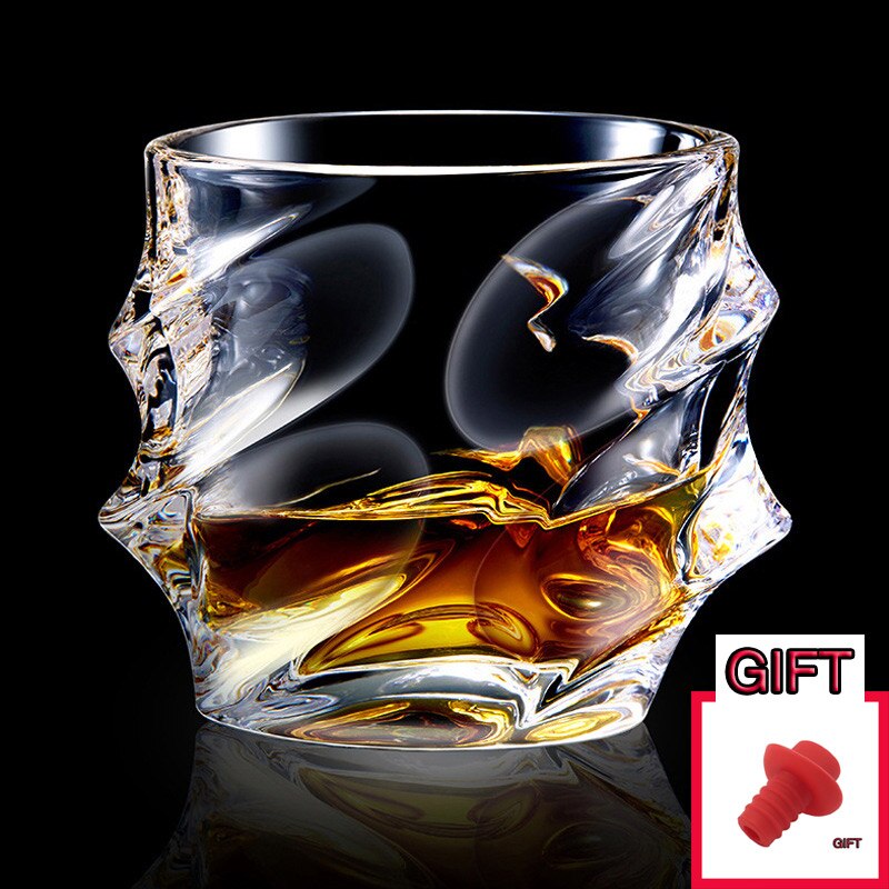 Glass Bar Hotel Home whisky beer glass wine Crystal Wine Glass Wine Set good Multiple styles can be selected: P Gift pingsai