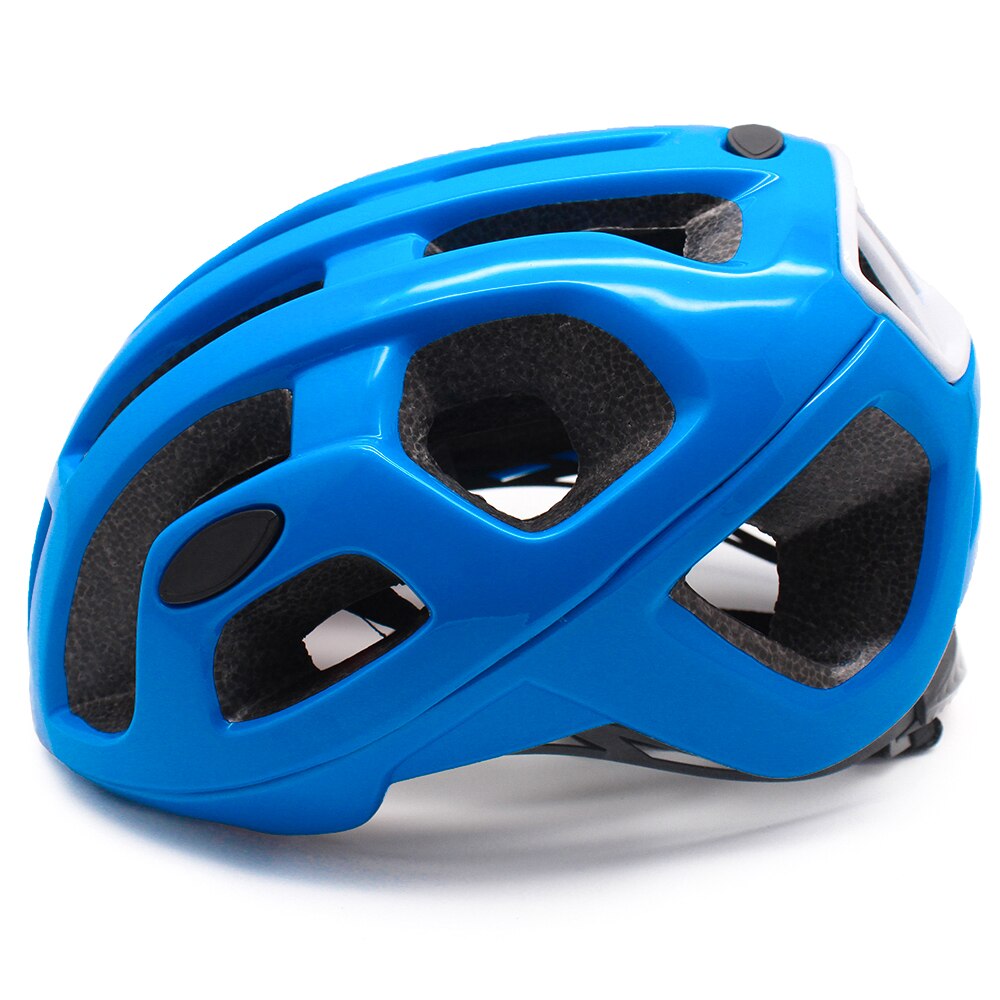 Casco aerodinámico de triatlón para bicicleta de montaña, de seguridad, ligero, mips, para ciclismo de carretera: blue
