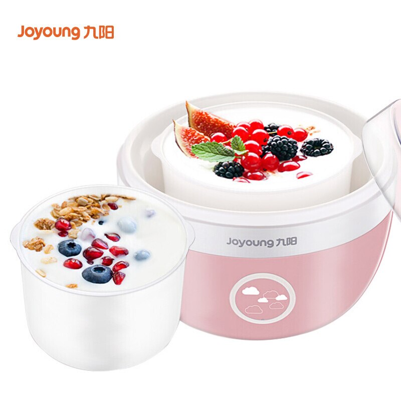 1l kapacitet multifunktionel automatisk mini intelligent yoghurt maskine konstant temperatur gæring med en knap betjening