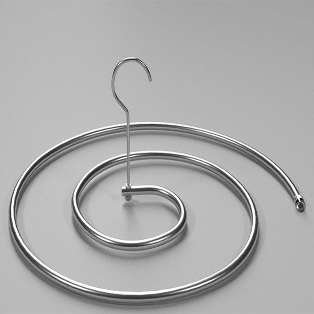 Stainless Steel Blanket Hanger Round Drying Rack Spiral Quilt Sheets Hanger Rotating Rack Clips Save Space Indoor Outdoor Hanger: round rack