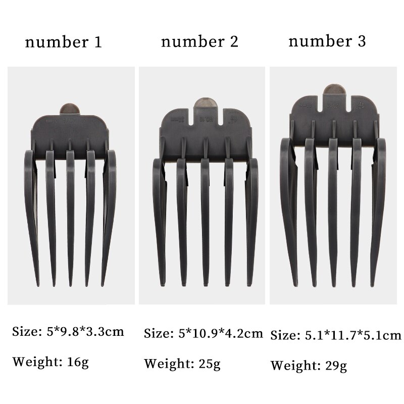 Wahl Universal Hair Clipper Large Size Limit Comb, Trimmer Cutting Comb Cover Size 32/38/51mm Hair Clipper Accessories