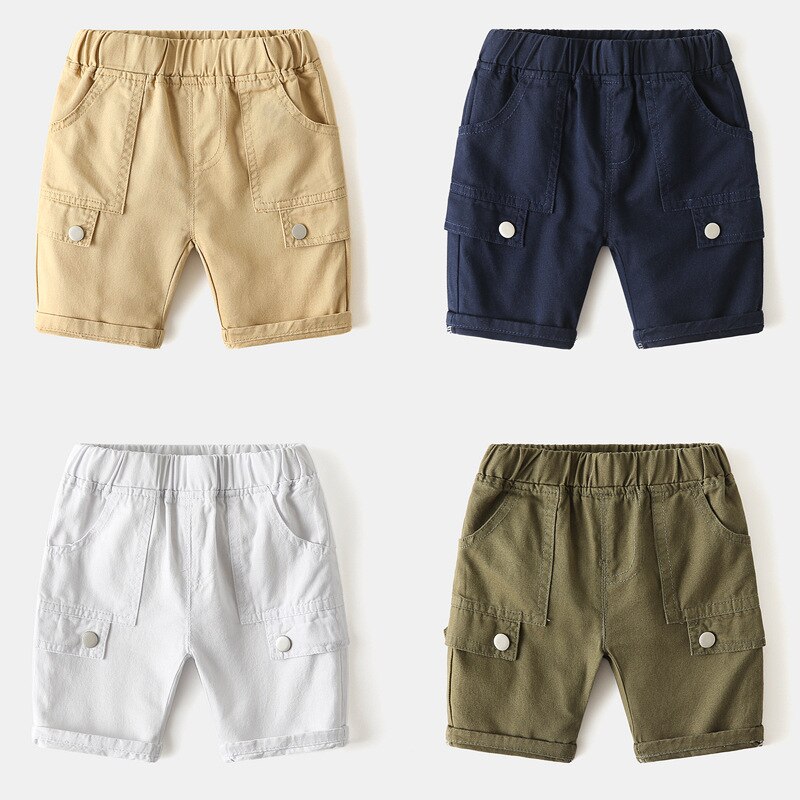 Pantalons d'été pour garçons | Pantalons pour enfants, vêtements pour garçons, Shorts pour enfants, pantalons Cargo pour l'été solides,