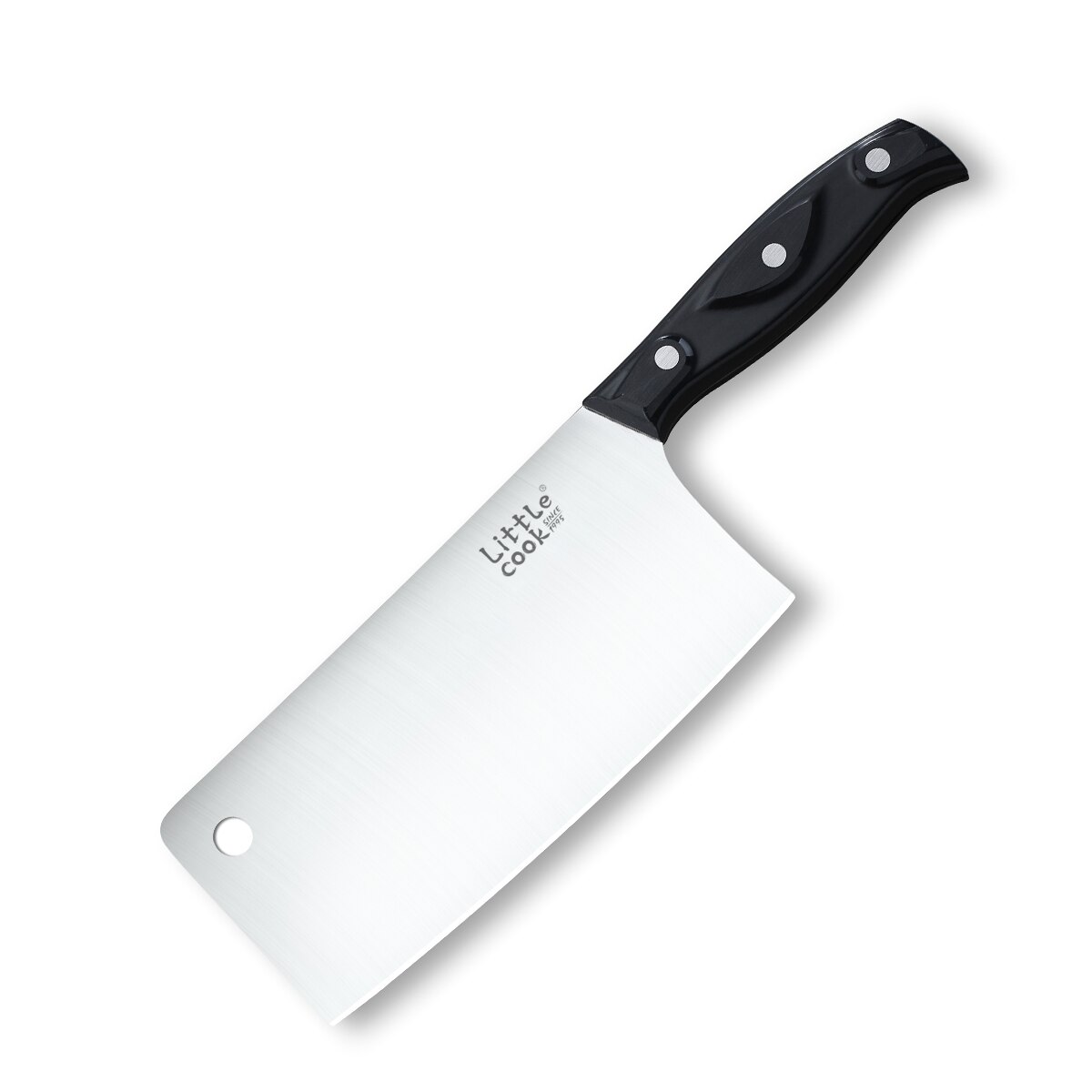 Little Cook Kitchen Chef Knife Fixed Blade Sharp Chinese meat Cleaver Vegetable cutter Meat Saws Cooking Tools Gadgets