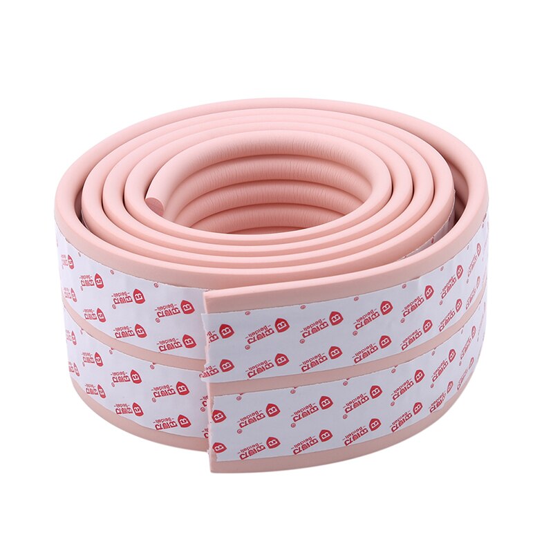 Children Safety Protection Strip Table Desk Edge Guard Strip Corner Protector Furniture Corners Baby Safety Rubber Protection: pink