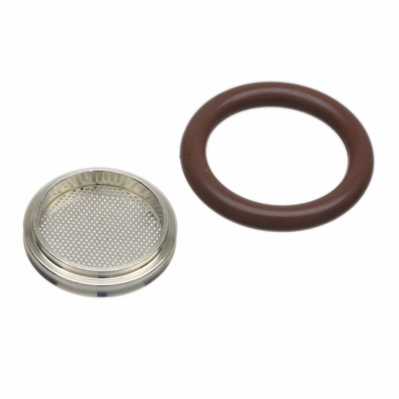 ISO-KF25 NW/KF-25 Vacuum flange Fitting SS304 Centering + FKM O-Ring with screen plate Stainless Steel 304