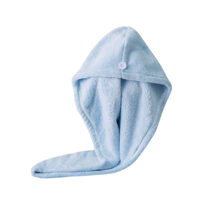 Quick Drying Towel Absorb Moisture Dryer Towel High Magic Microfiber Hair Bath Shower Wrap Hat Cap: H