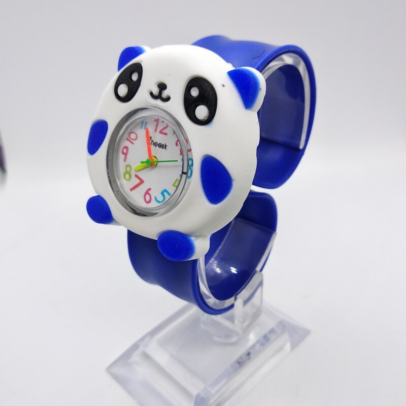 Combineren verschillende dieren Bloem Lieveheersbeestje Kids Slap Horloge Sport Pat Horloges Voor Kinderen Student Baby Cadeau Kind Horloges: 6