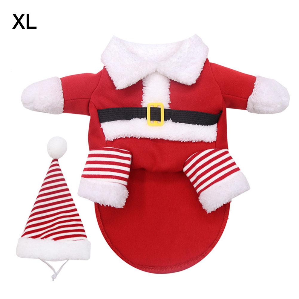 Size S-XXXL Funny Pet Kleding Kerst Kostuum Leuke Hond Cosplay Kleding Comfortabele Zachte Voor Medium Grote Honden Katten