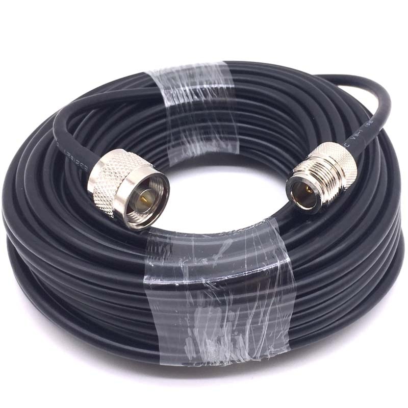 JX 3G 4G GSM Antenna extension cord N male to N female RG58 RF Coaxial Extension Cable 50cm-20m