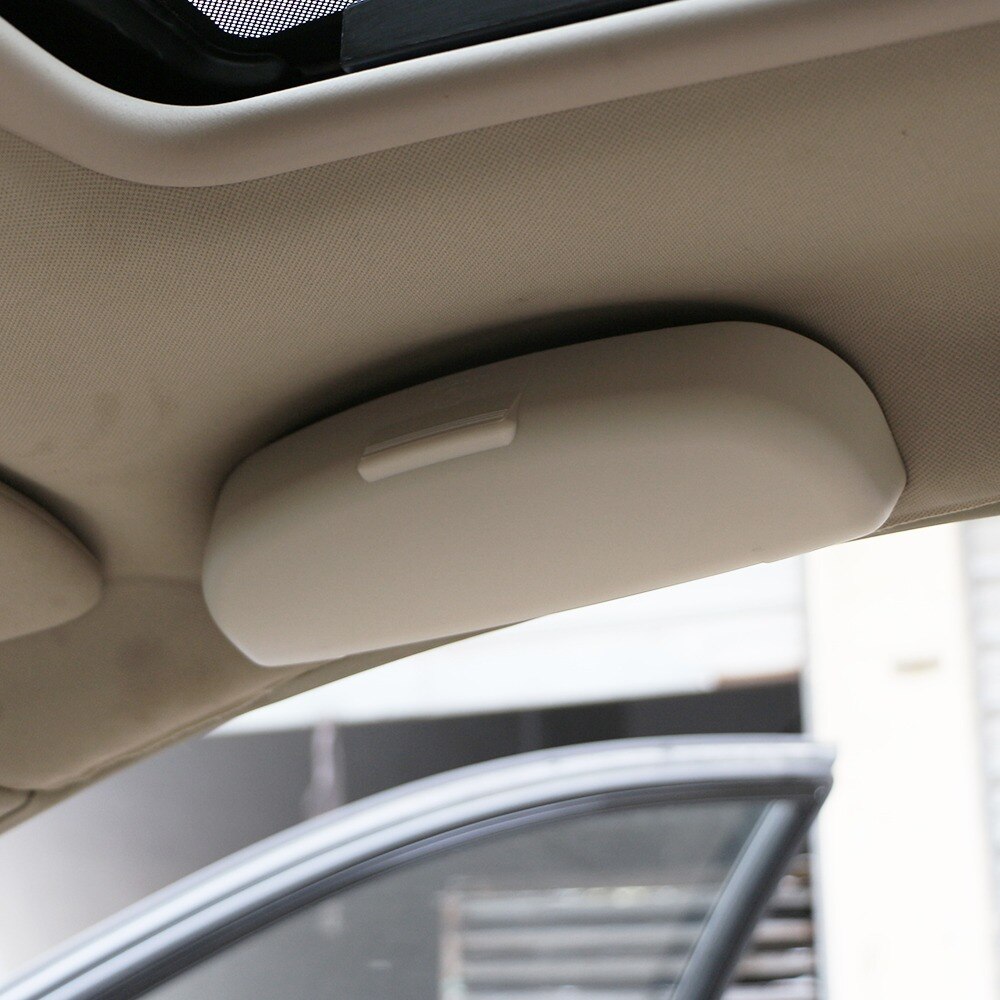 Jameo Auto Bril Case Organizer Box Zonnebril Houder Opslag Zakken Voor Renault Koleos Kadjar Stofdoek Voor Samsung QM6 QM3