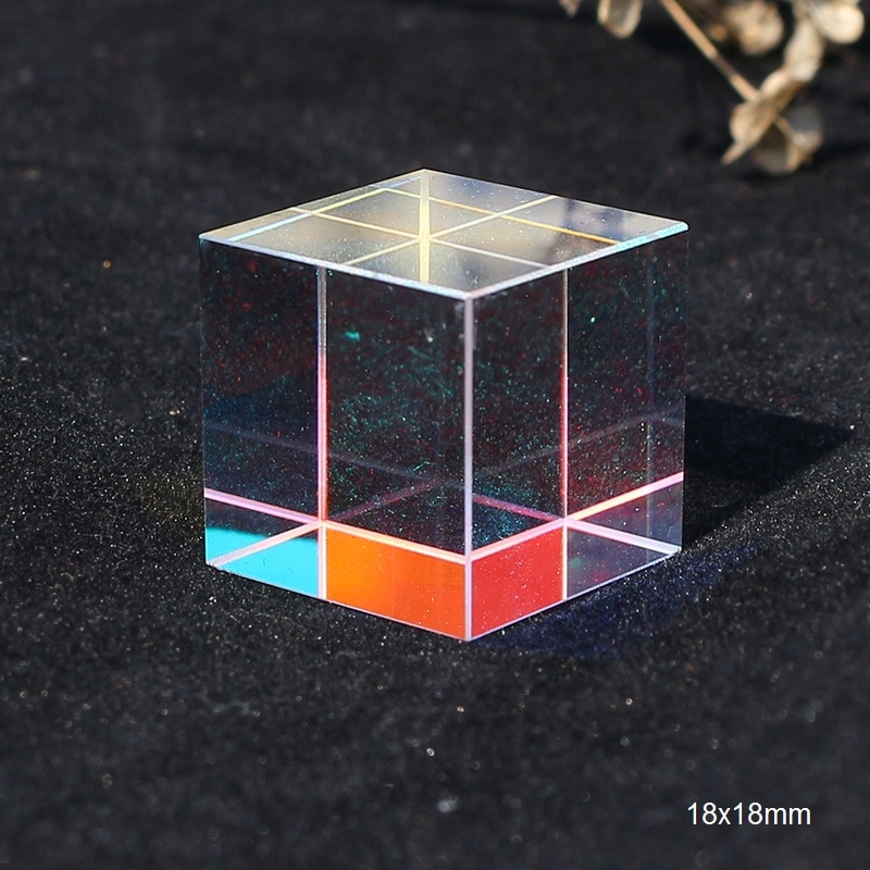 K9 Glass Six-sided Prism Triangular Prism for Taking Photography Paperweight Ornaments Refraction of Light Generate Rainbow