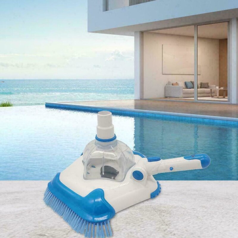 14IN Zwembad Zuig Vacuüm Hoofd Met Wielen Brush Cl... – Vicedeal