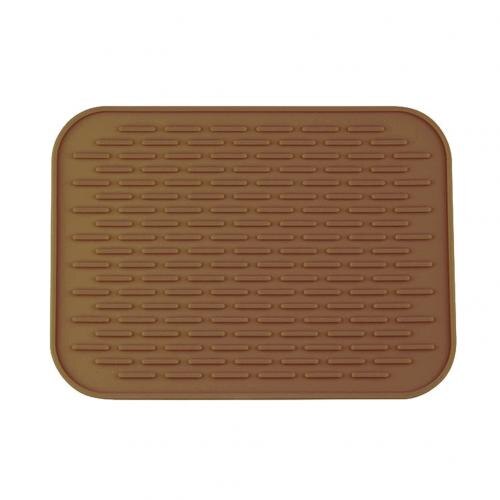 Keuken Siliconen Sink Mat Gerechten Cup Droog Pad Pannenlap Tafel Placemat Onderzetters: Coffee