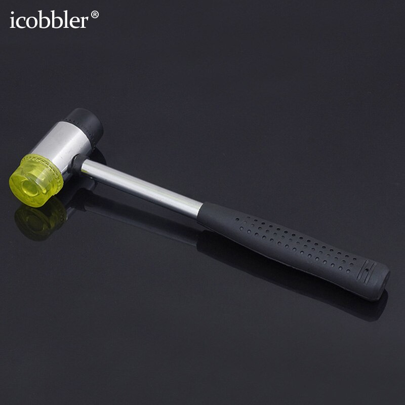 Morbido Leggero maglio con Doppia Faccia di Gomma e Plastica Dura e non scontrino presa Perfetto per Gunsmithing Strumenti di Artigianato in Pelle