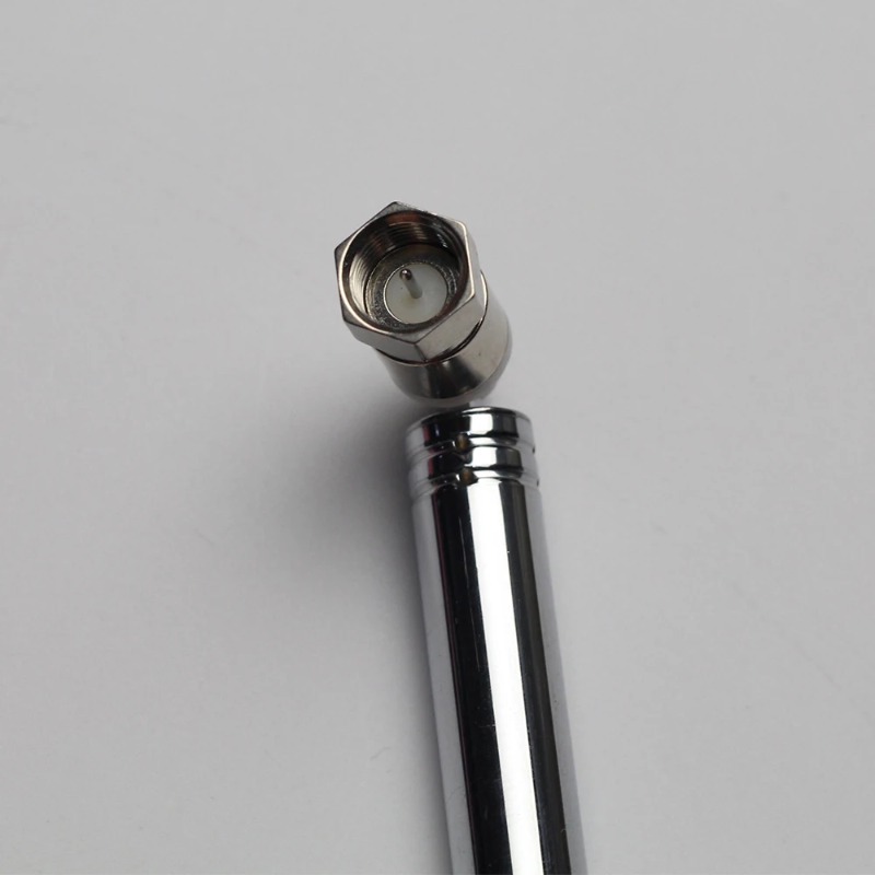 Tivoli-Antenne audio télescopique avec connexion F, radio TV, DAB, AM, FM, UNBAL 75, système de musique, AM, radio FM, 12 ~ 67cm
