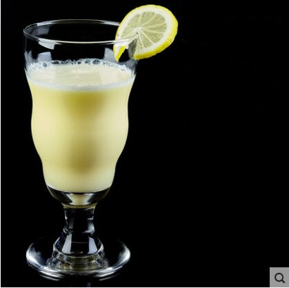 Hittebestendige Transparante Bier Wijn Glas Huishouden Drankjes Dessert Milkshake Thee Melk Koppen Multifunctionele Drank Bekers: H