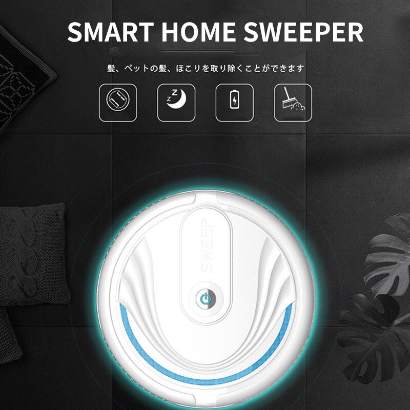 Automatically Sweeping Scrubbing Mopping Floor Cleaning Machine Intelligent Home Automatic Floor Robot Sweeper Accessories