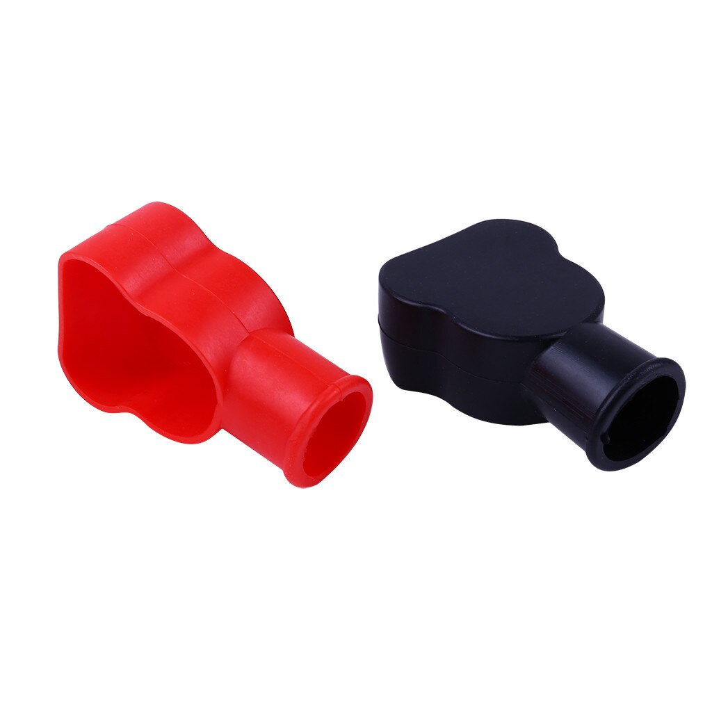 2 Pc Pvc Car Battery Negative Positive Terminal Covers Cap Boat Insulating Protector 62 X38 X24 Mm Widely Used In Electronics#P5