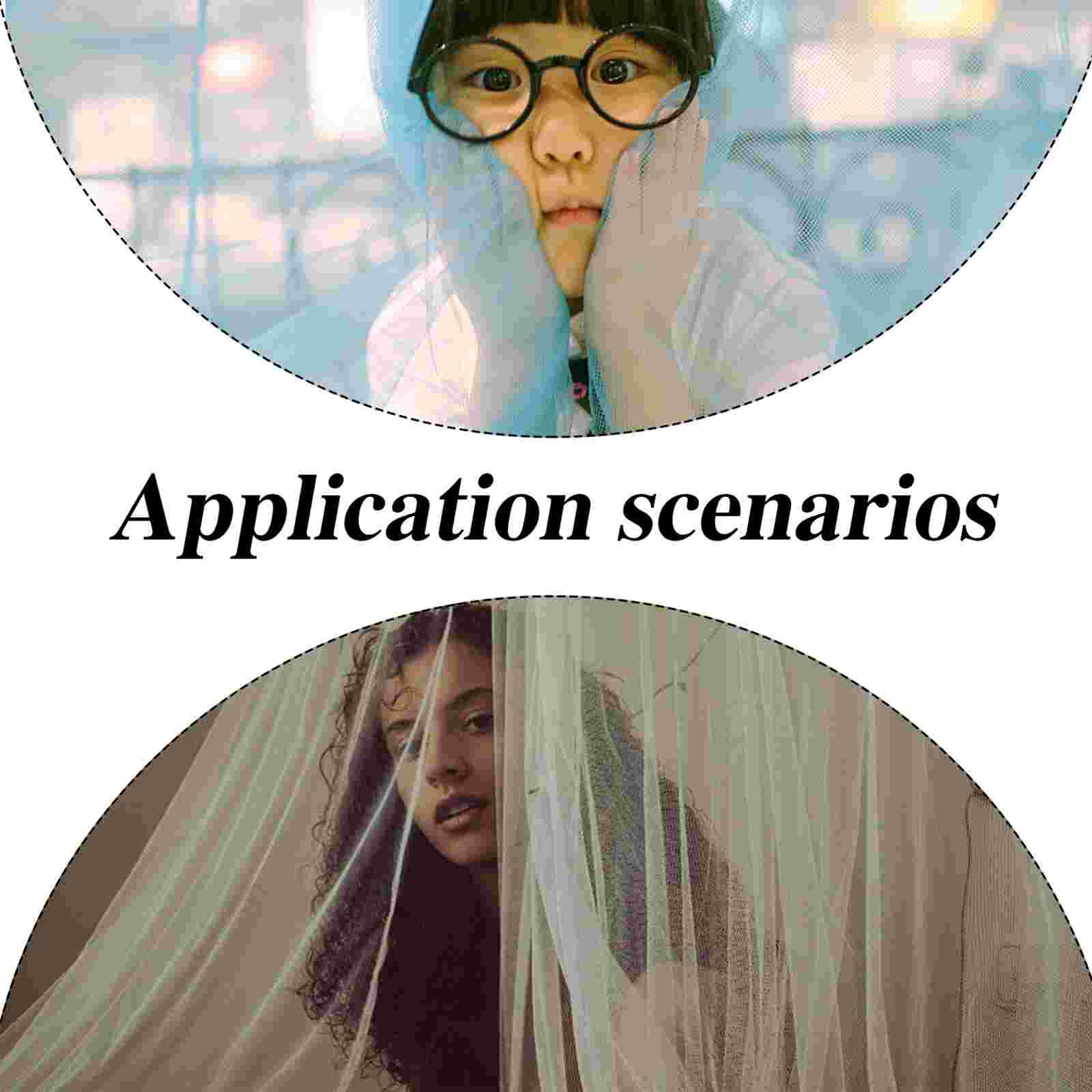 1 Set Mosquito Net Bracket Mosquito Net Support Ring Mosquito Canopy Bracket