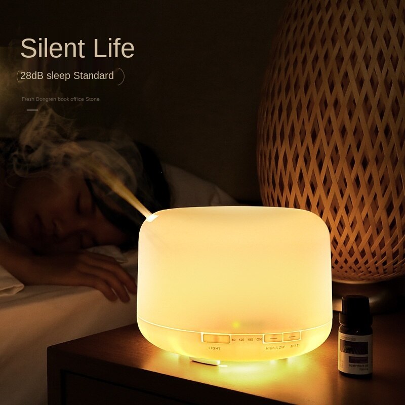 HA- Life Electric Aroma Diffuser Air Humidifier 500ML 1000ML Ultrasonic Cool Mist Maker Fogger LED Essential Oil Diffuser Home