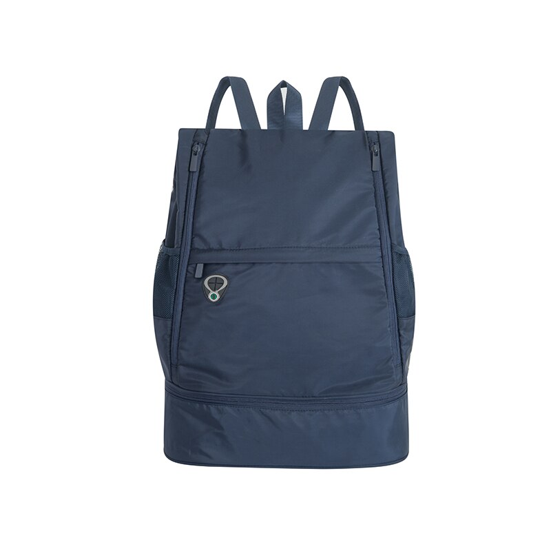 Gym rygsæk tør våd taske svømning kvinder fitness tasker til sko gymtas tas sac de sport mochila sport svømme mænd taske  xa871a: Blå