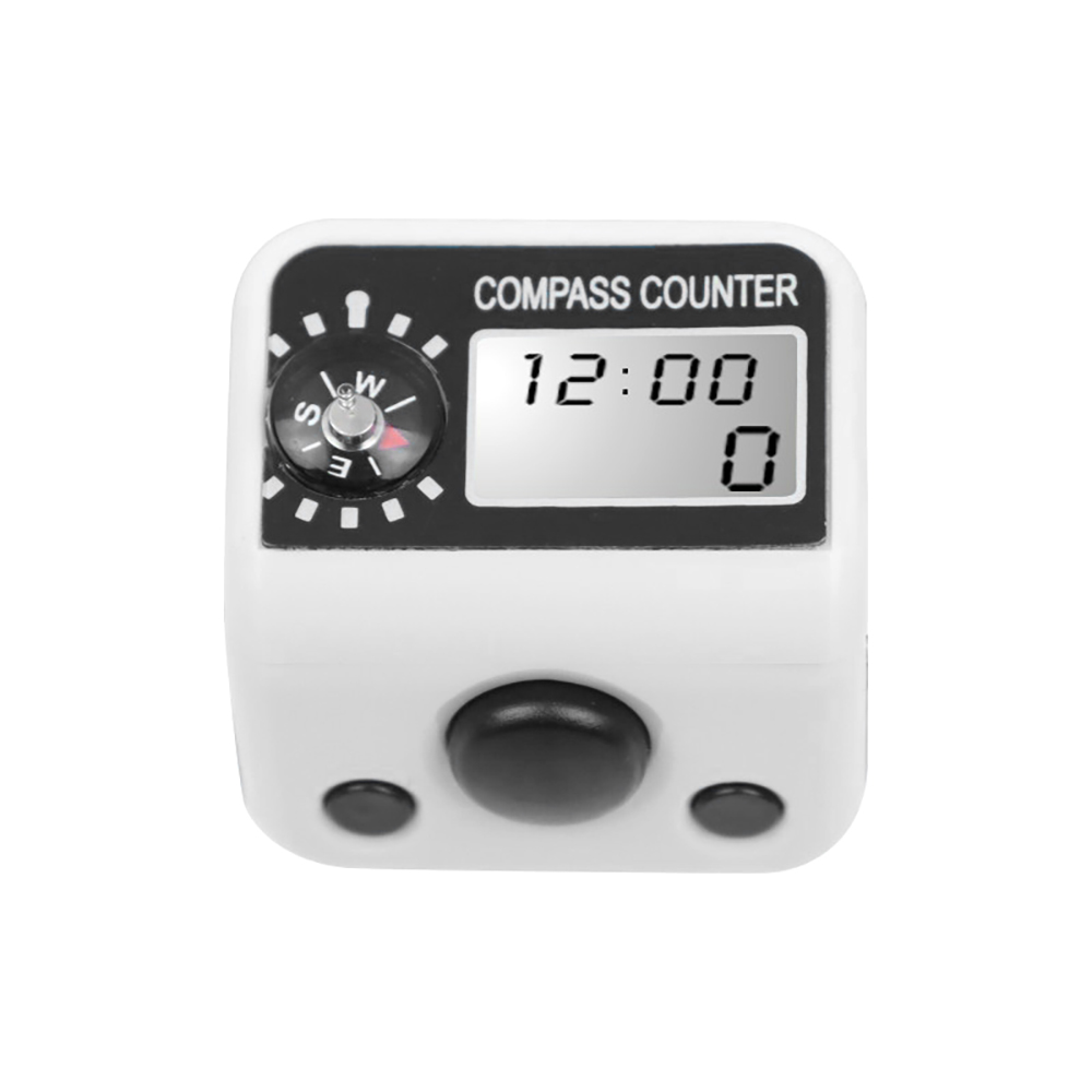 Contador de dedo con conteo de 5 dígitos, 0-99999, tipo anillo portátil, pantalla Digital Manual electrónica, contador de botones para almacén