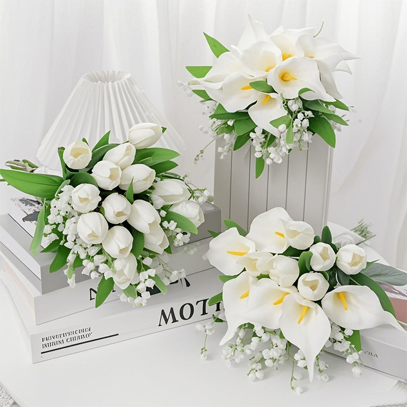 5er einstellen Knstliche Calla Lilien & Tulpen (W...  Grandado