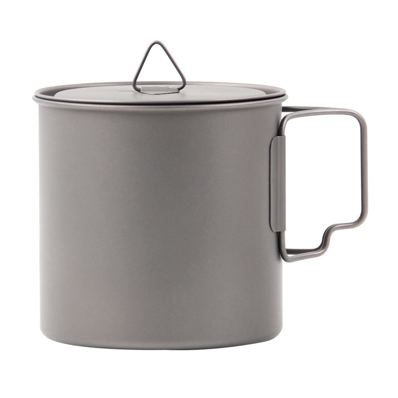 TOAKS 650ML titane tasse Camping en plein air léger Pot pique-nique batterie de cuisine Set Pot ultra-léger