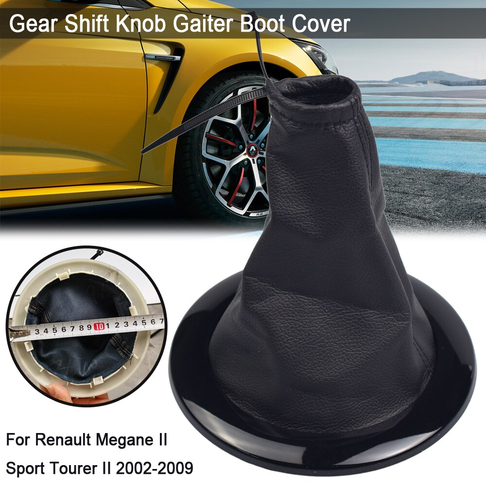 Manual Pookknop Headball Voor Renault Megane 2 MK2 Ii Grandtour Ii 2002 Gaiter Boot Cover lever Stick Case Kraag