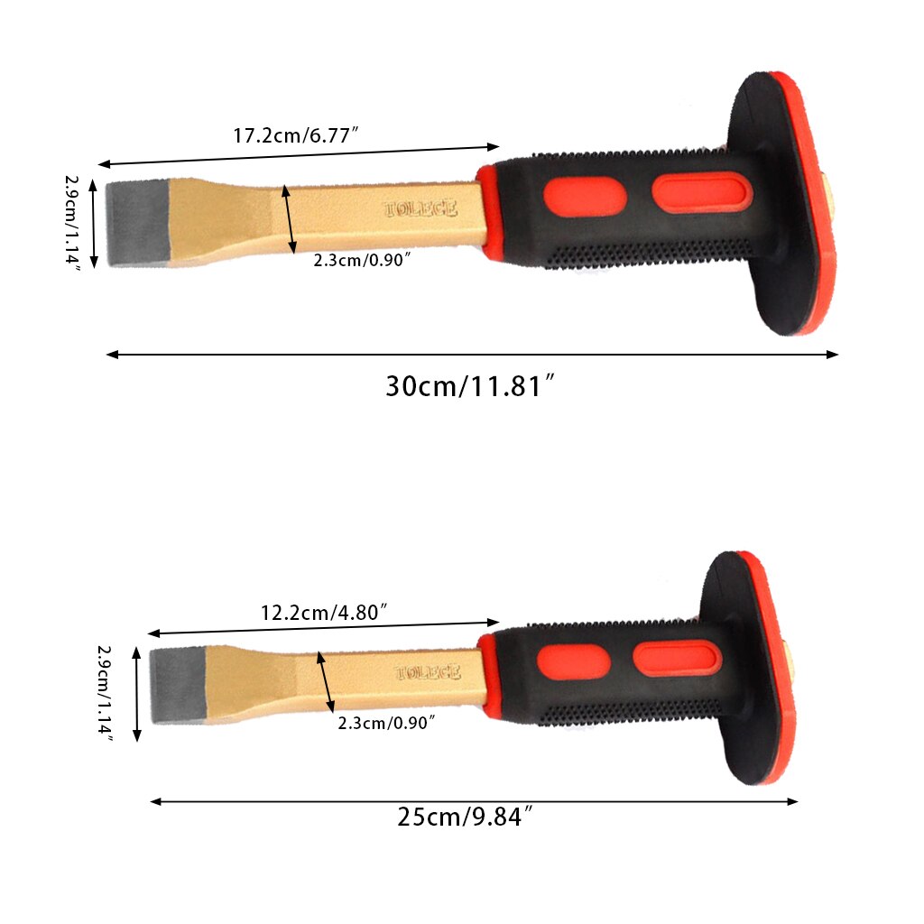 Anti-rust Stone Cement Concrete Carving Chisel for Construction Mining Concrete Demolishing Carving Splitting Breaking
