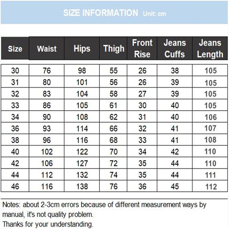 Jeans herreklær modis homme bukser merke herre ropa de hombre jean uomo denim mann slim fit blå stretch vanlig pantalon pluss 46