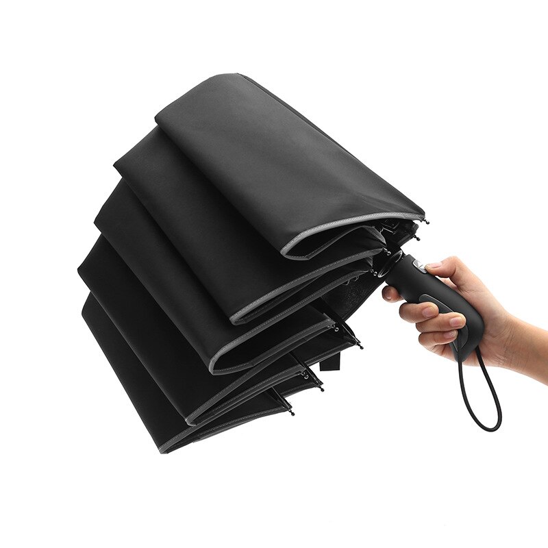 Compact Paraplu Auto Open Auto Close Strip Houten Handvat Fow Mannen Gentel Sterke Winddicht Paraplu Mode Komen Z602