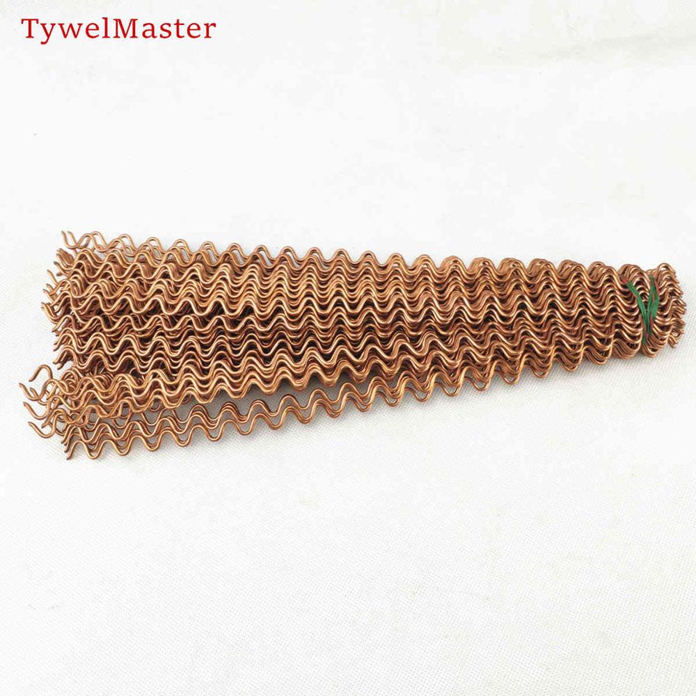 10pcs Dent Pulling Wave Wire Wiggle Wire 320mm Long 2mm Diameter Car Repair Dent Pulling Spot Welding Panel Pulling Wiggle Wires