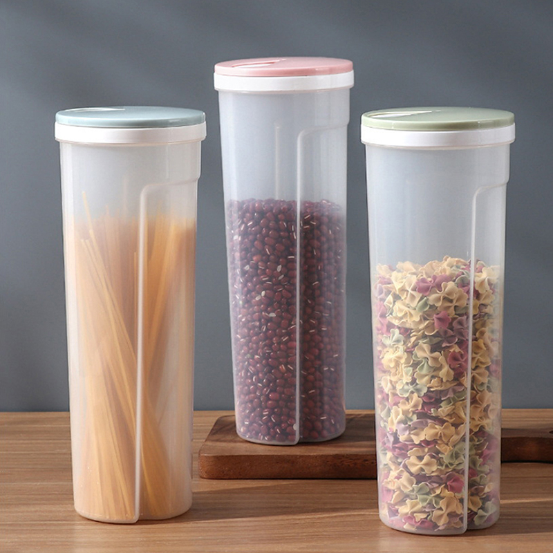 Voedselbewaardoos Luchtdichte Verzegelde Containers Graan Pasta Opbergdoos Voor Granen Spaghetti Noodle Tarwe Pasta Keuken Organizer
