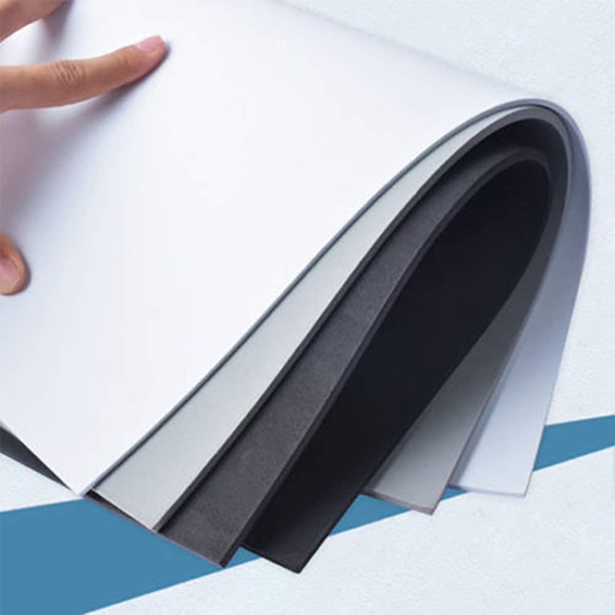 1pc EVA foam sheet thickness 1/2/3/5/10mm sound absorption and sound insulation DIY foaming process model making material