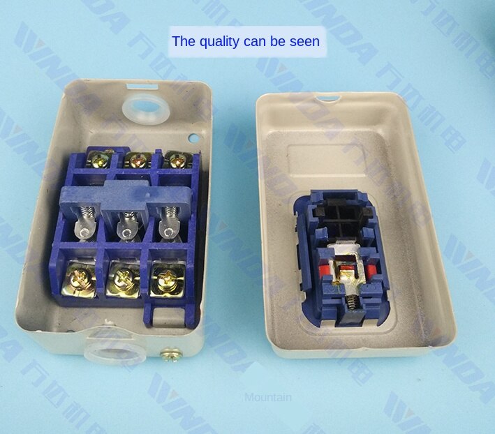 Bs216b power button switch bs230b button switch three-phase button switch 380V power switch