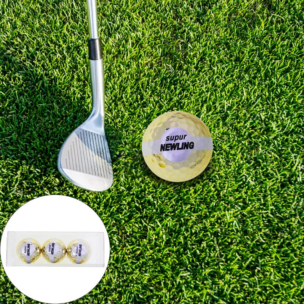 Golf Balls Accessories Golf Practice Balls Fits for Driving Range Indoor Outdoor Exercise