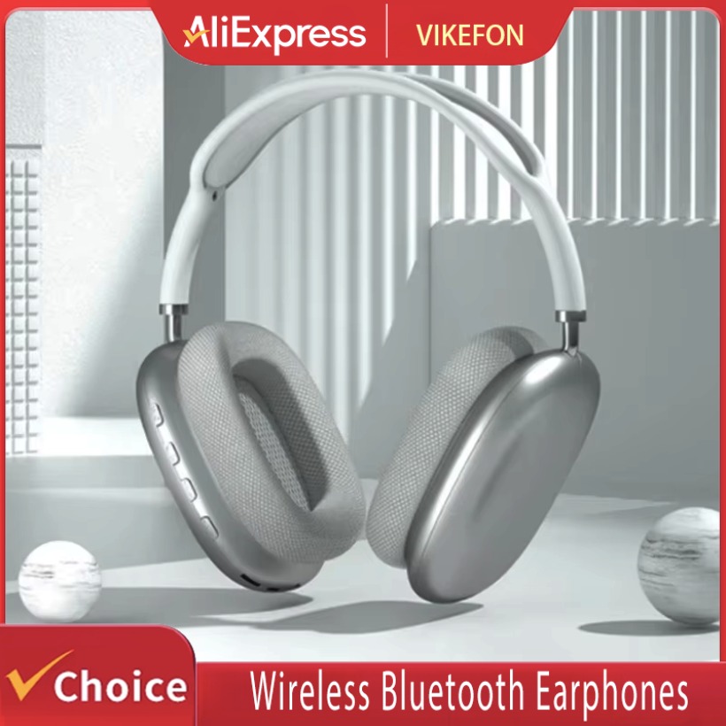 P9 Headphones Bluetooth Wireless Headsets Over-Ear Noise Cancelling Earpieces Stereo Sound Sports Music Gaming Earphones