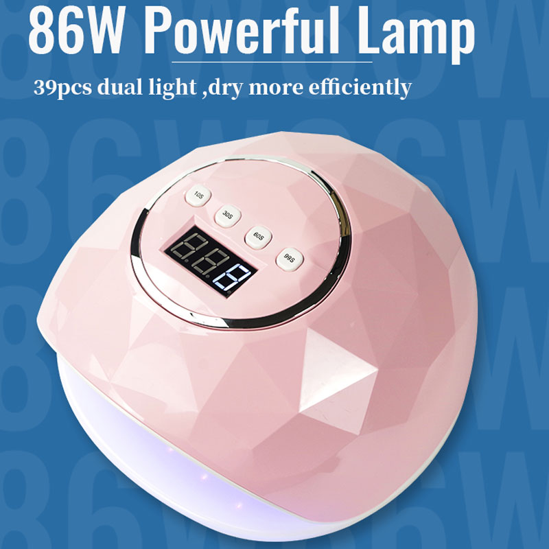 Krachtige Nagels Lamp Nail Gel Polish Drogen Lamp Voor Manicure 39Pcs Dual Licht Uv Led Lamp Voor Dring Nail gel