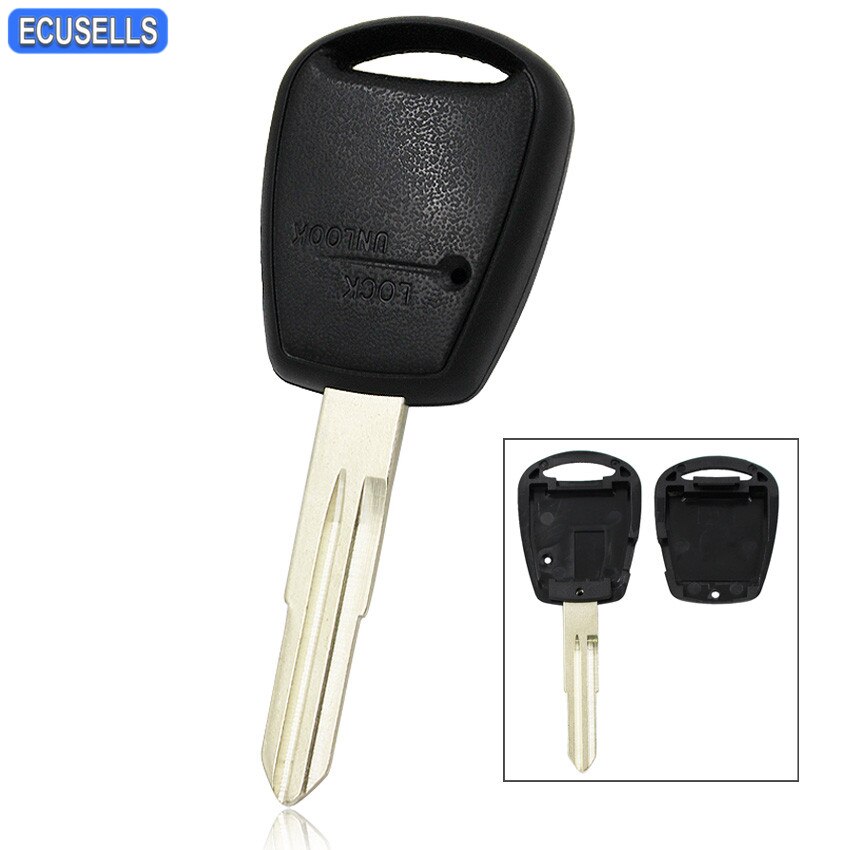 Replacement Style Remote Key Shell Case Side 1 Button Smart Car Key Housing Fob HYN12 #34 Blade for Hyundai for Kia