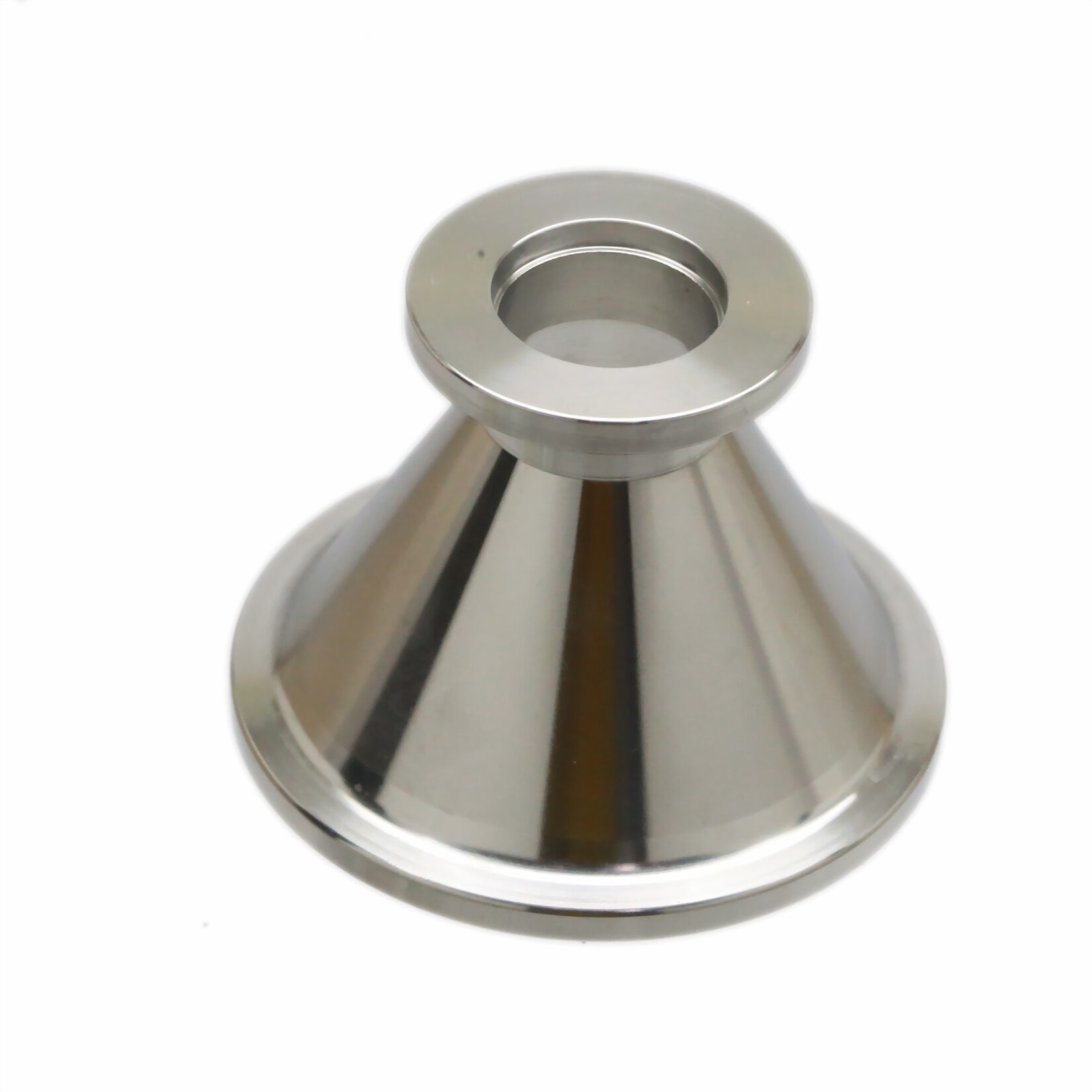 ISO-KF16 to KF40 (NW/KF-16 to 40) Conical Reducer Adapter Vacuum Flanges Pipe Tube Fitting SS304 Stainless Steel 304