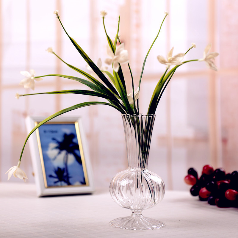 Glas Regeling Fles Bloem Tafel Pot Vazen Hydrocultuur Container Nordic Transparant Plant Terrarium