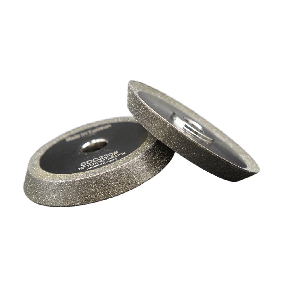 CBN SDC Diamond Grinding Wheel For 13-Type Drill Sharpening Grinding Machine Drill Bit Sharpener/Grinder 60 Angle 78*12.7*10MM