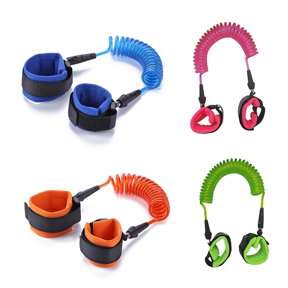 2.5m 360 degrés rotation bébé Bracelet Anti-perte enfants sécurité harnais poignet laisse Anti-perte ceinture lien enfants poignet lien corde
